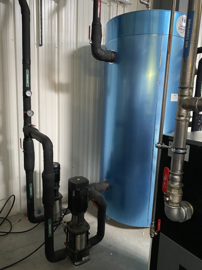 Réalisation VTF cuve air comprimé sécurité réseau compresseur industrie MAC3 Pole Air Industrie