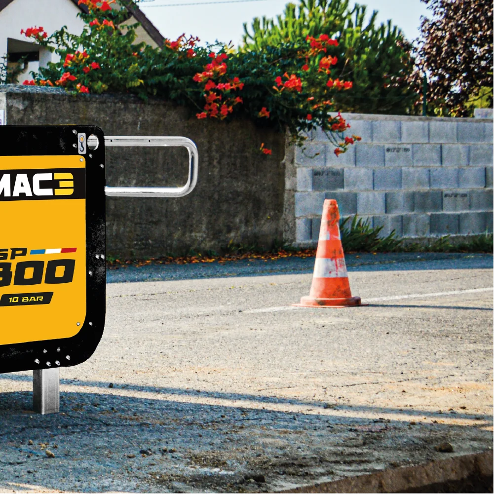 Compresseur MSP 1300 compact chantier BTP air comprimé construction mobile