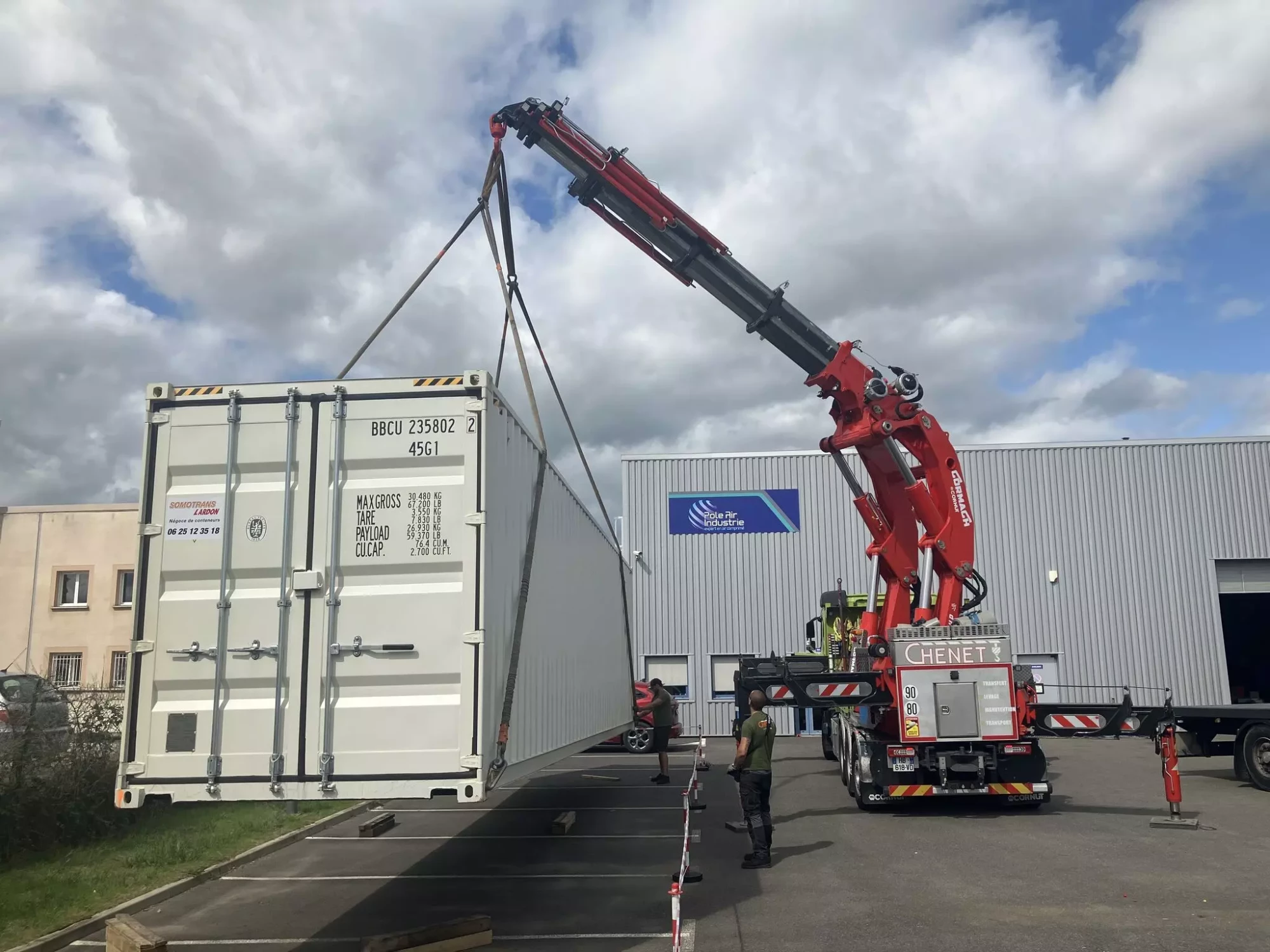 Solution mobile de production d’air comprimé