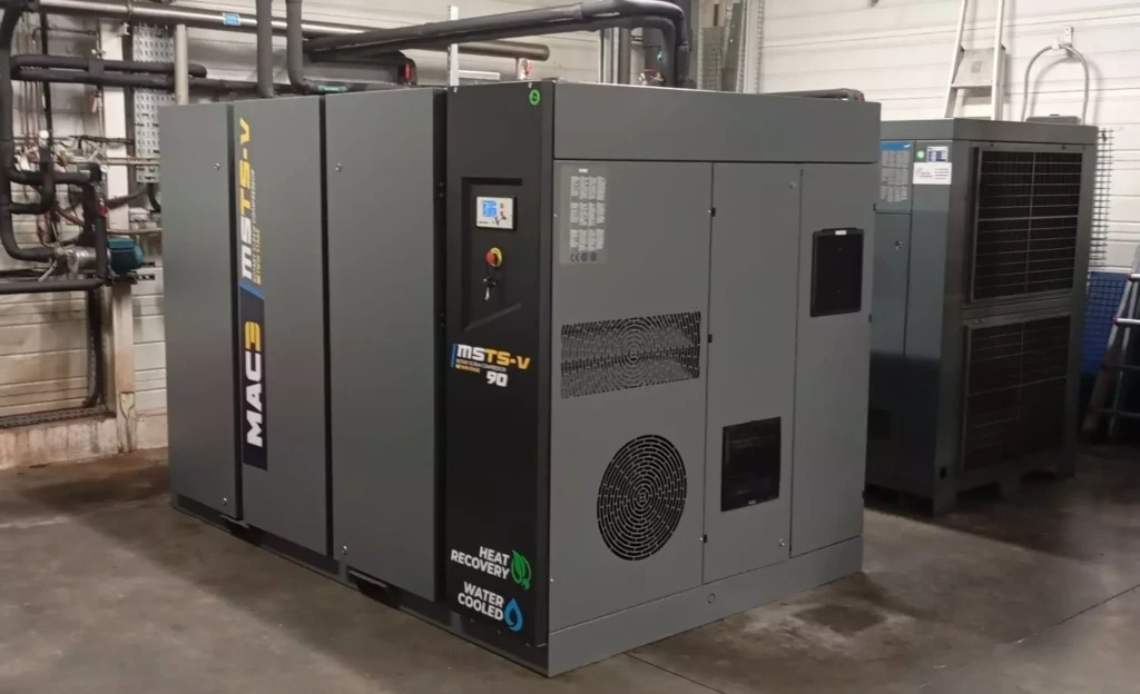 installation haut de gamme expertise air comprimé industriel réseau compresseur MAC3 Pole Air Industrie