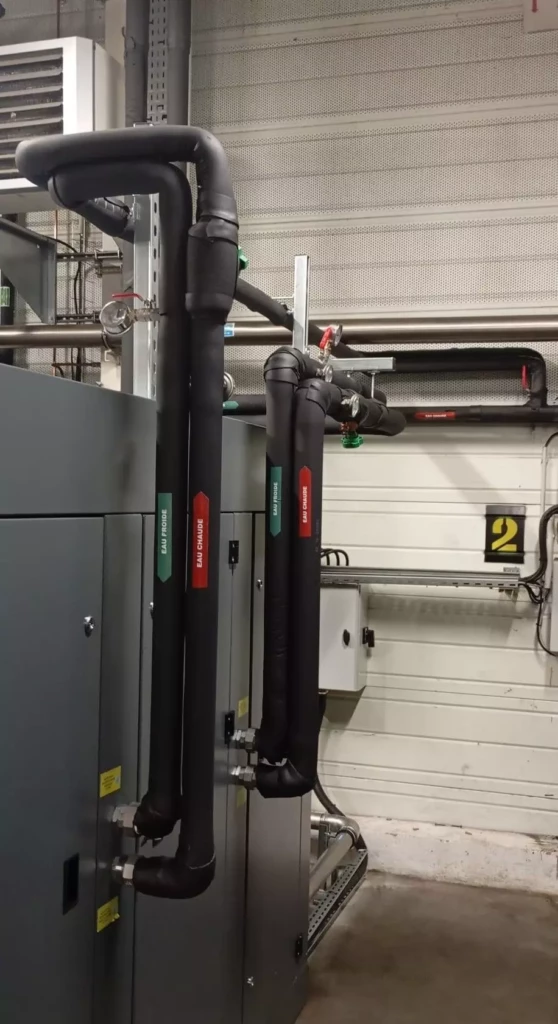 installation haut de gamme solution air comprimé industrielle compresseur MAC3 Pole Air Industrie clé en main