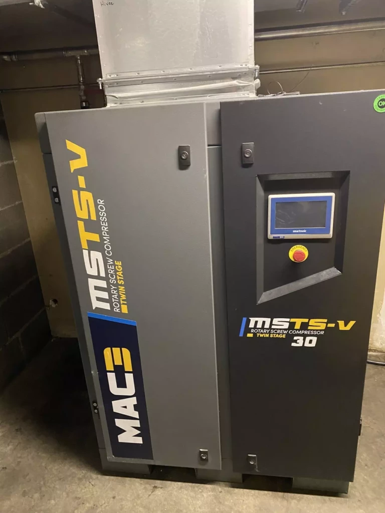 Installation industrielle air comprimé optimisation énergétique usine