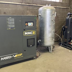 nouvelle installation sensible sécurité réseau air comprimé industriel compresseur MAC3 Pole Air Industrie optimisation