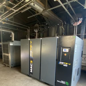 Optimisation énergétique d'une installation d'air comprimé avec remplacement de compresseurs industriels